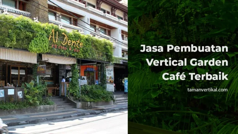 Jasa Pembuatan Vertical Garden Café