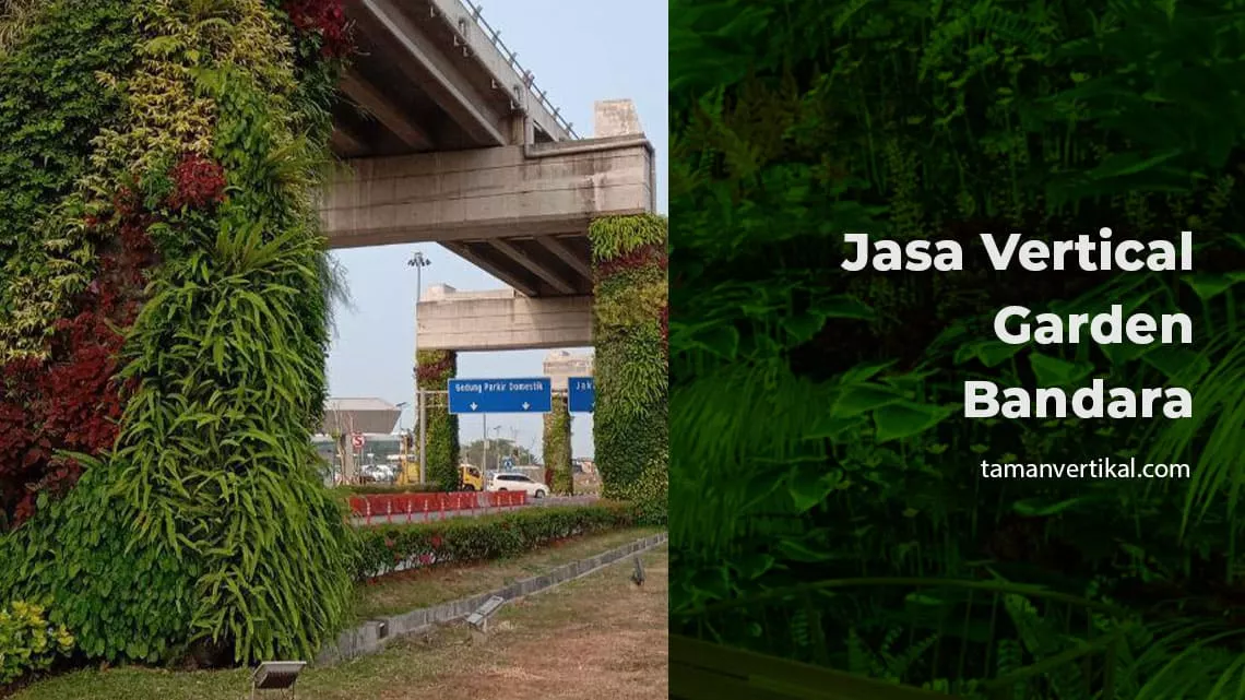 jasa vertical garden bandara